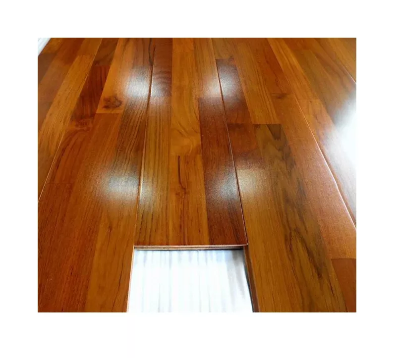 Acacia Finger Finger Joint High-end Environmental Protection Bedroom Teak Solid Wood Flooring