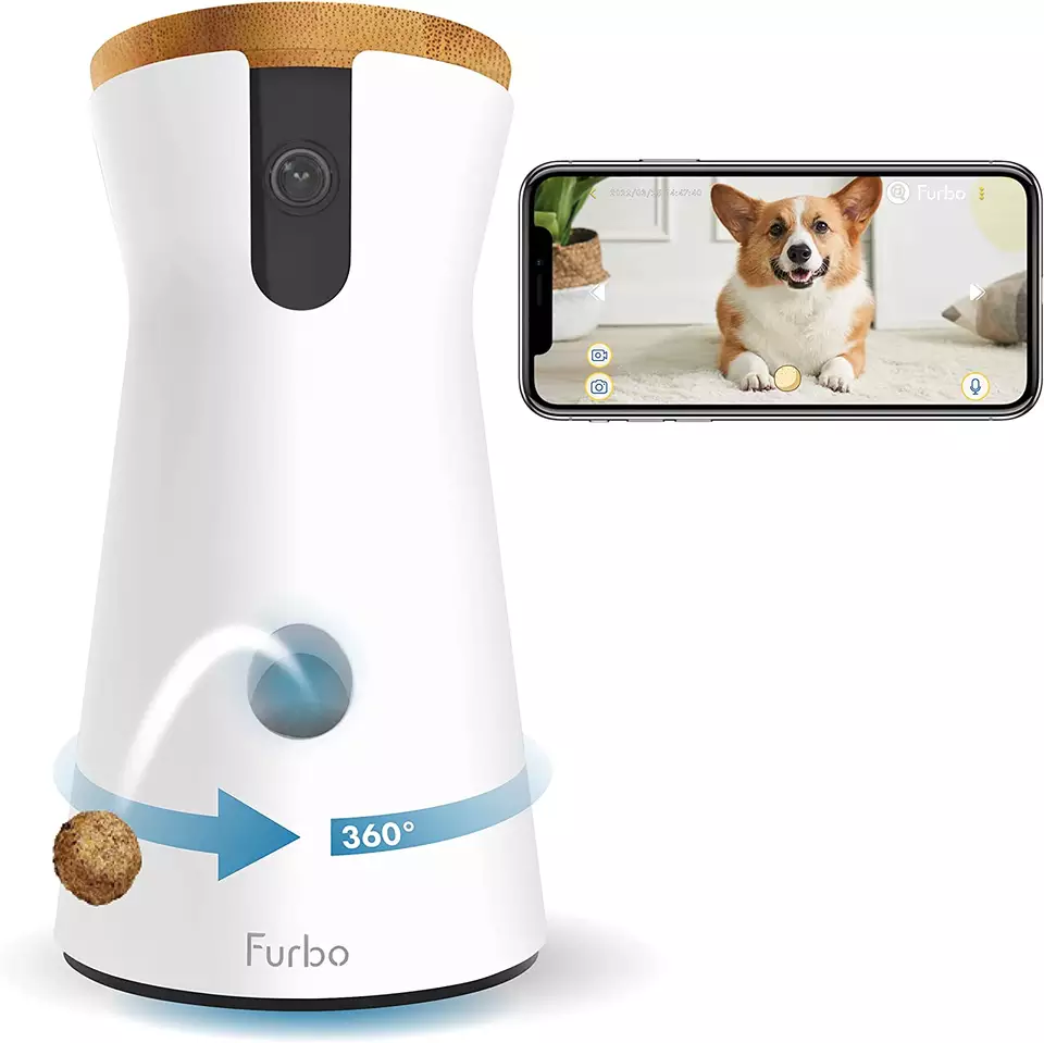 Wholesale Smart Pet Bowl Feeders Furbo Dog Camera 001-01WHTOA-1 Full HD Security