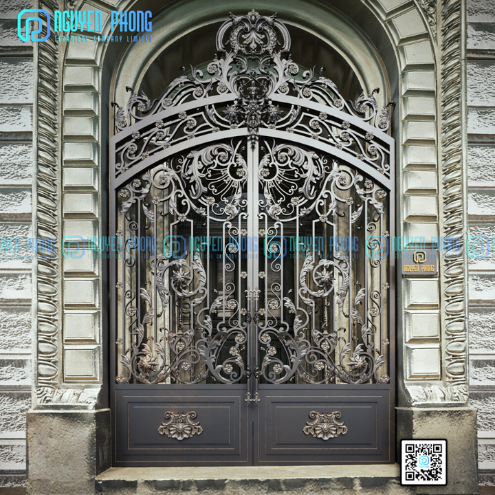 The Most Beautiful Wrought Iron Gates With Best Price From Vietnam