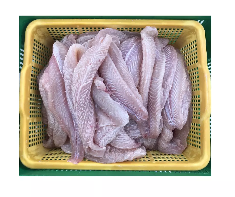 Frozen Pangasius fillet/ Basa fish fillet well - trimmed , Nontreatment from VietNam