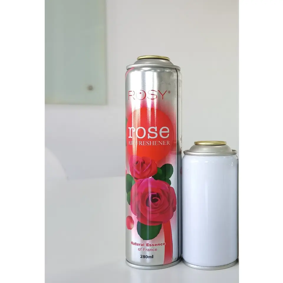 Highly Suggestion For Cylinder Airfreshner Cans Metal Can With 4 To 6 Colors print CMYK colors with support technical