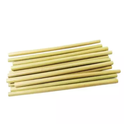 Straws 100% Natural Customized Acceptable Disposable Bar Eco-friendly Bamboo and Biodegradable