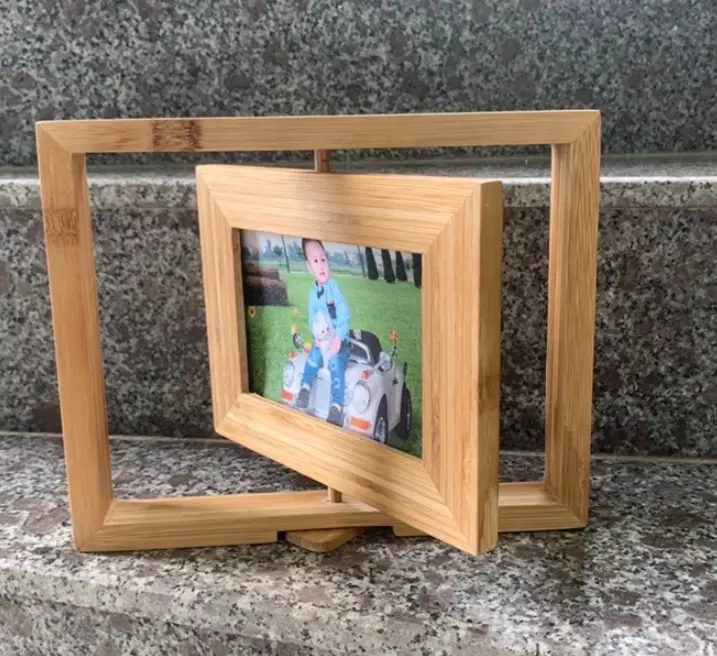 Bamboo picture frame
