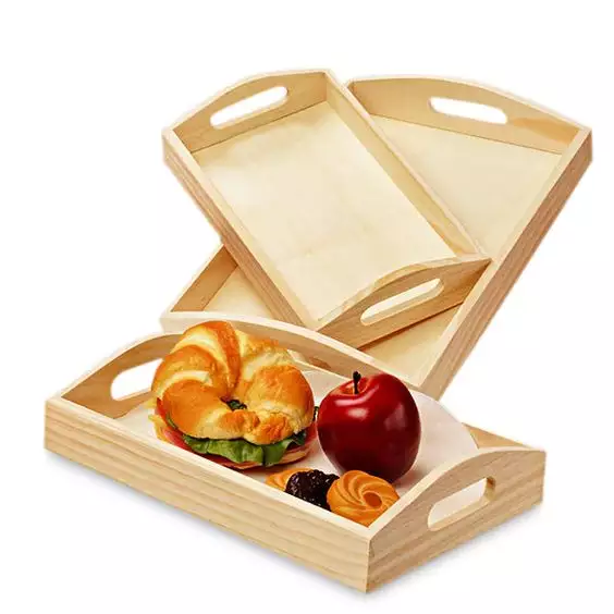 Cheap wooden serving tray/wooden tray Vietnam supplier