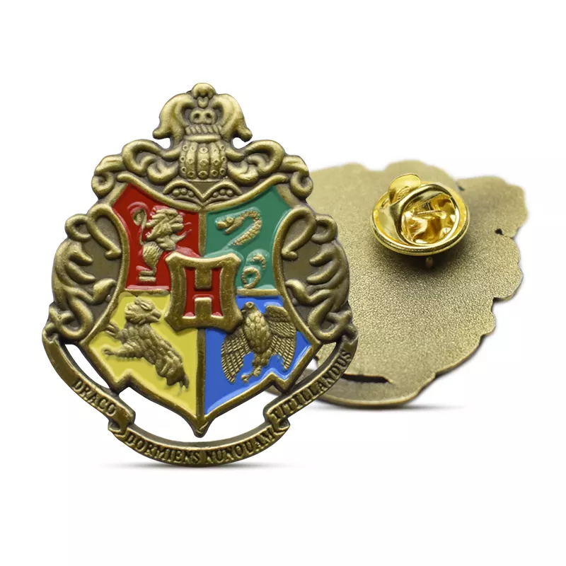 Wholesale Gold Silver Brass Decorative Accessories Custom Manufacturer Metal Lapel Pin For Collection And Souvenir