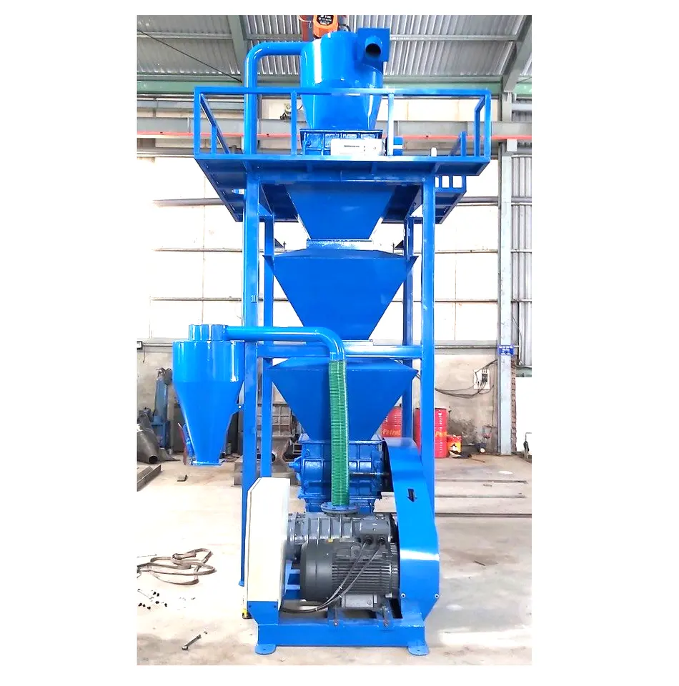 2021 Pneumatic Conveyor With Weight Indicator Blue Machine For Powder Manufacturer