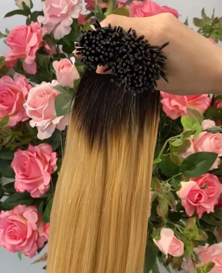 Top search 100% Vietnamese Human Hair I tips Tapes Straight Hair Black color long