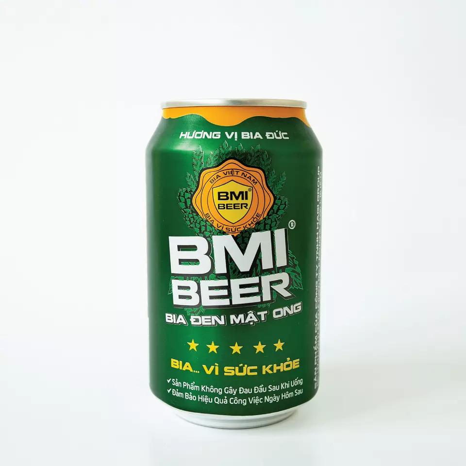 Wholesale Custom BMI Beer - Honey Black Beer from Viet Nam Manufacturer