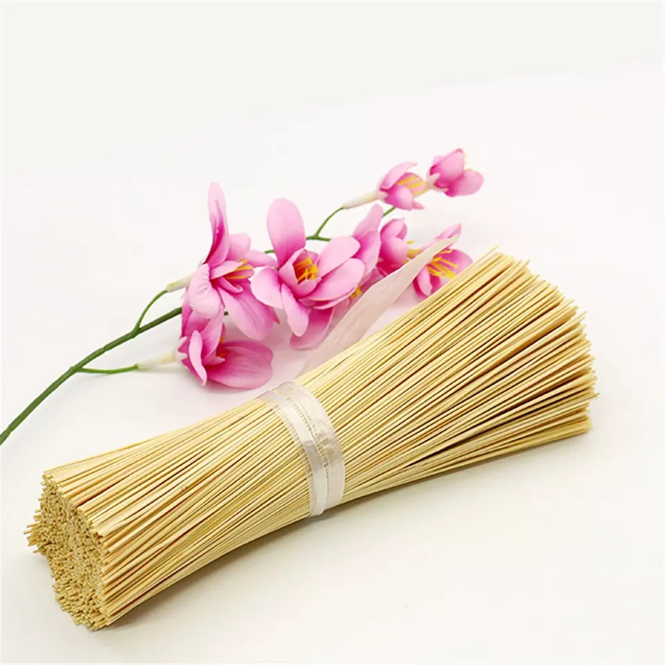 8inch 9inch 10inch 12inch Factory Price Religious Disposable Vietnam Bamboo Sticks For Incense