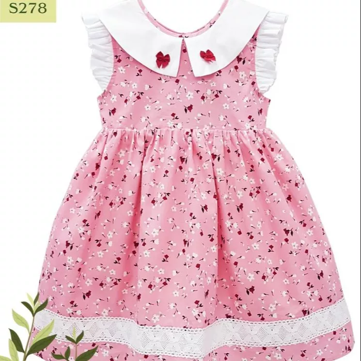 Beautiful Koki'o flower dress for babies