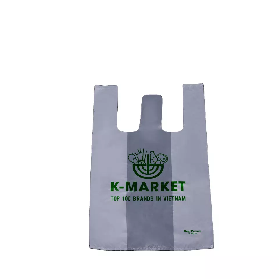 Hot Selling Wholesale HDPE Plastic Shopping Bags from Penca Vietnam