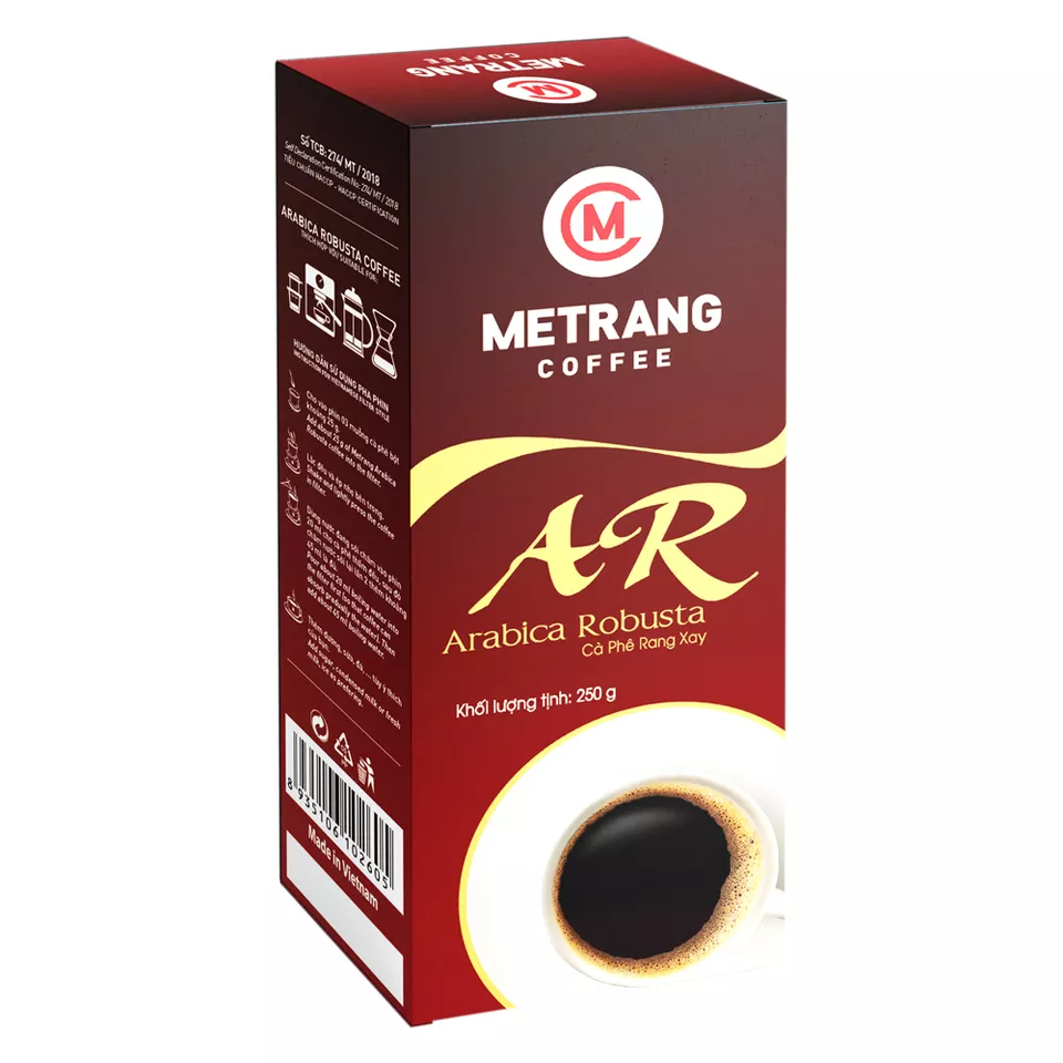 Best quality wholesale ground vietnamese coffee Arabica Robusta coffee powder Good price ground coffee private label