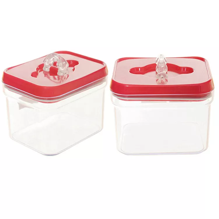Top Selling Clear Plastic Bento Box 40oz Air tight Food Container Square Shape Food Storage Box Meal Prep with Airtight Lids