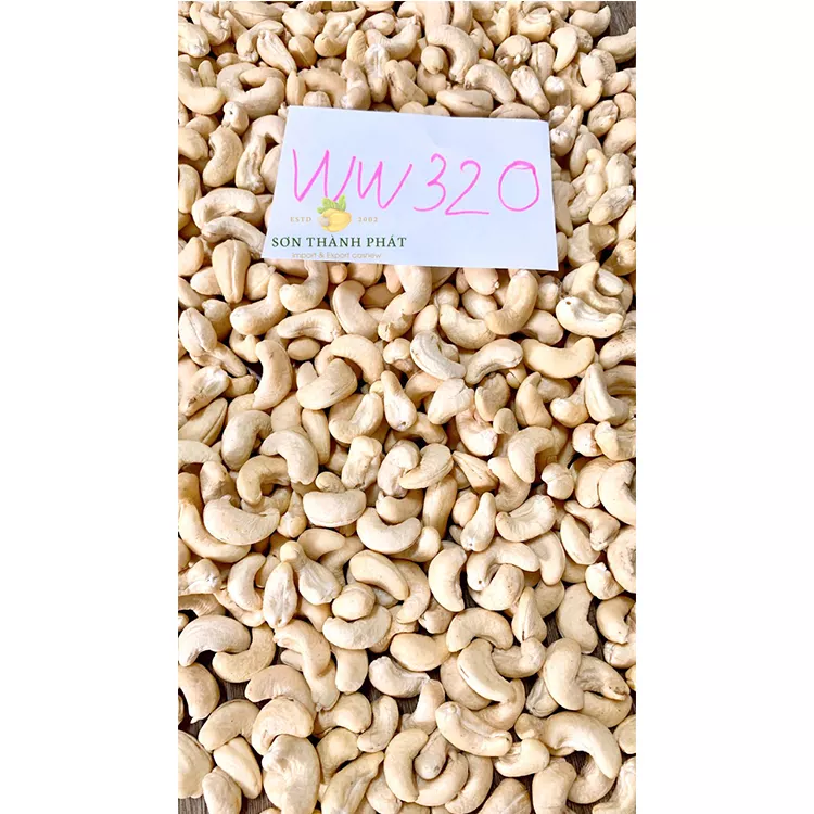 Cashew Nuts Rich Protein Organic Nuts Using For Food ISO HACCP Certification Packaging Carton & Vacuum Pe Asian Manufacturer