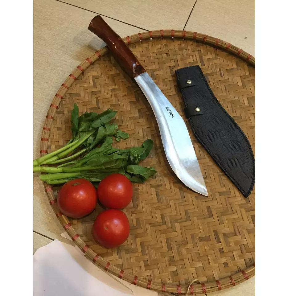 Low MOQ Factory Professional Carbon Steel Chef knife with Wood Handle kitchen knives Wholesale Price