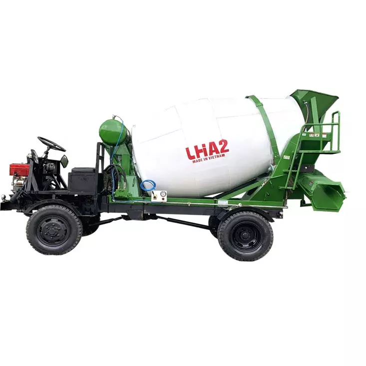 New process top quality exporting country Vietnam large capacity 3 yard concrete mixer for sale with diesel gasoline engine