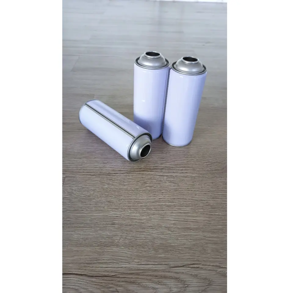 Exported Metal Packaging Aerosol Cans For Industrial Purpose Paint Cans In Cylinder Shape With 4 To 6 Colors