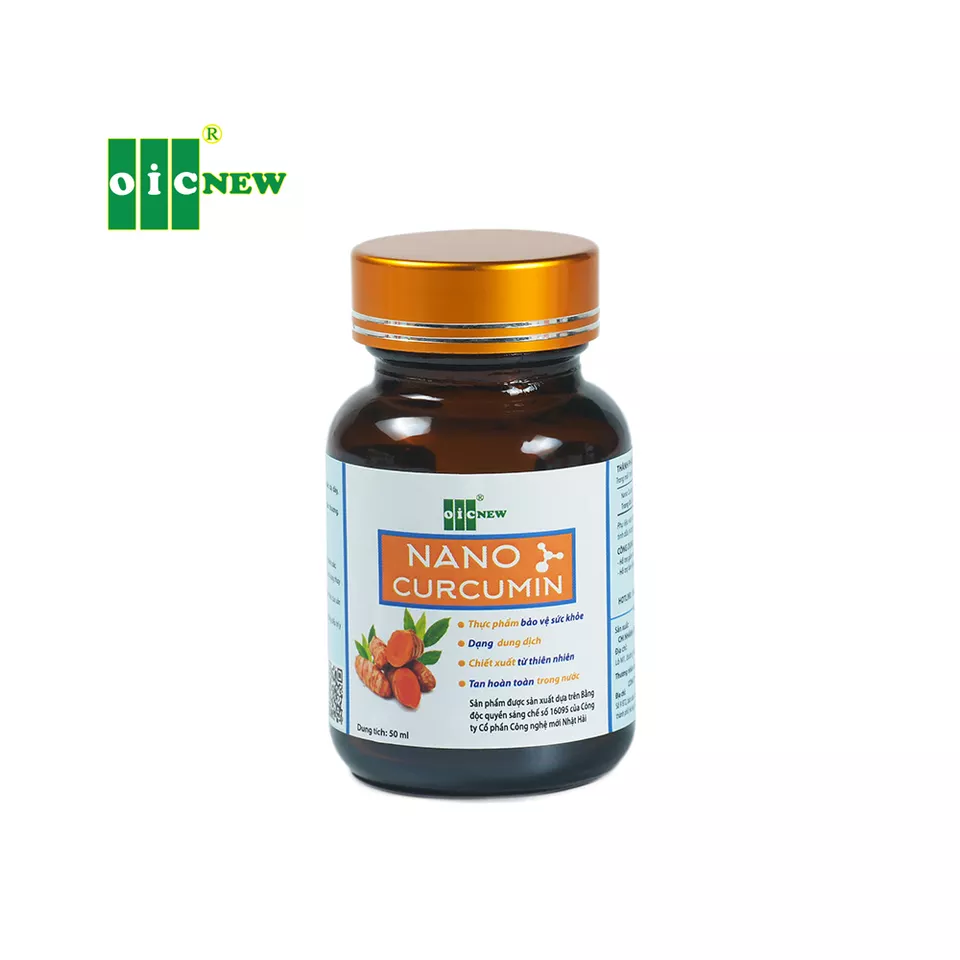 Quality Nano Curcumin OIC 50ml - Top Quality Healthcare Supplement made in Vietnam