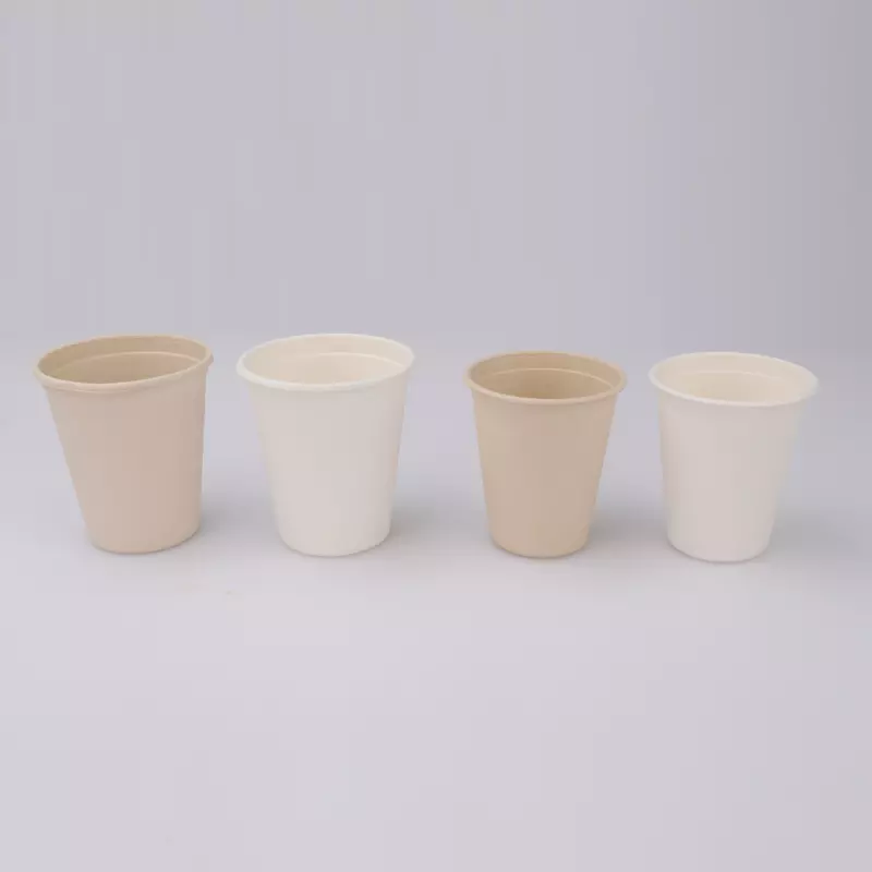 2022 Biodegradable PLA coffee cup single wall coffee drinking PLA Disposable cups Customized Wall Logo