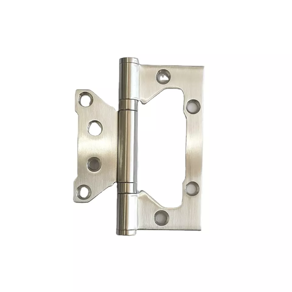 Square Corner 4 inch Stainless Steel (SUS201) Modern Butterfly Door Hinge With 2 Ball Bearing 3 years Warranty