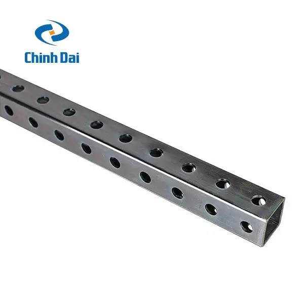 High-quality 25mm Perforated Metal Tube Square - Rectangular