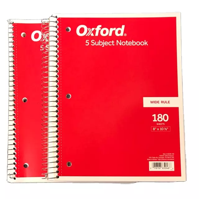 Wholesales Customs Brand Spiral Notebook 180 sheets