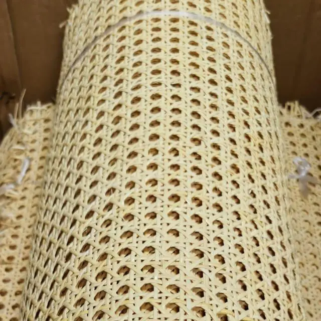Factory Wholesale Rattan Webbing Cane Light Bleached Rol