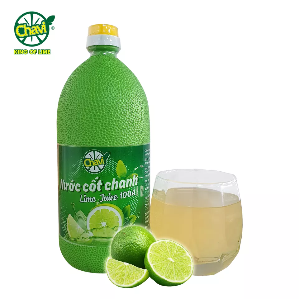 CHAVI PURE LIME JUICE 100A - Viet Nam Cheapest Price Hot Selling Pure Lime/Lemon Juice 100A for Daily Use