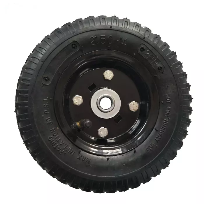 Tread-on-Core Wheels Rubber Steel 3 Years Warranty Pneumatic Tire 8''x2.50-4 from Viet Nam