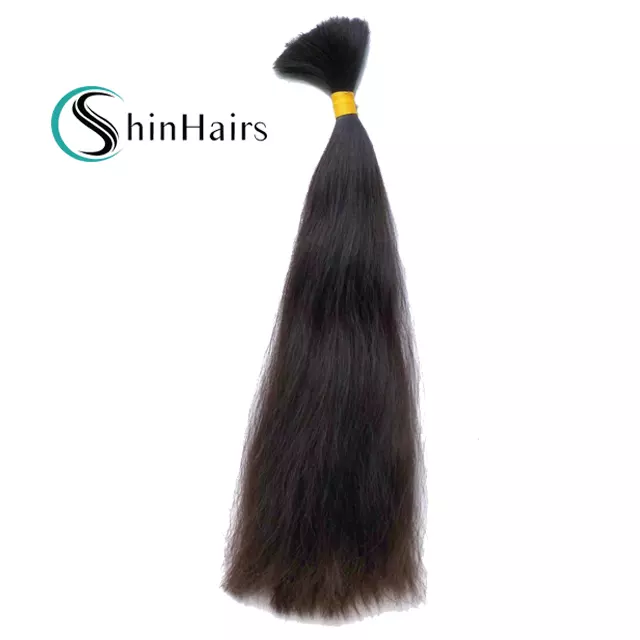 Wholesale 100% VietNamese human hair - raw indian hair bulk unprocessed