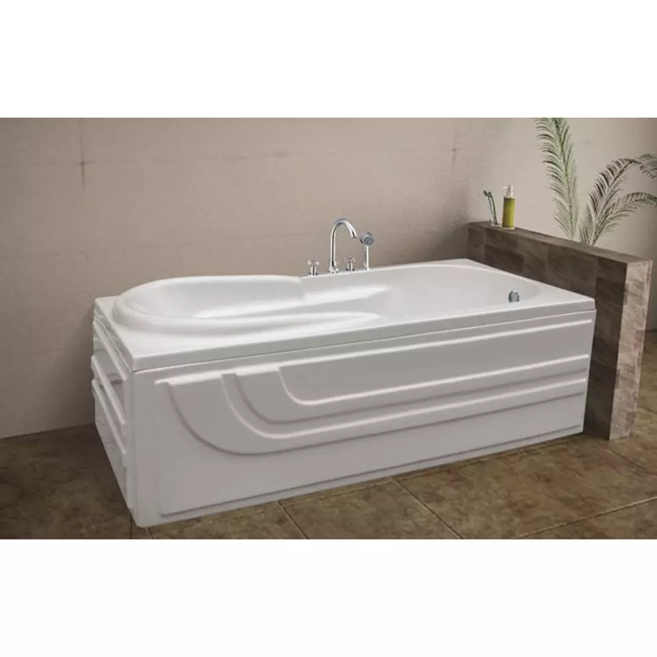 Top Quality Bathtub TLS-1770X Corner Installation Type elegant quality pure acrylic freestanding bath tub soaking