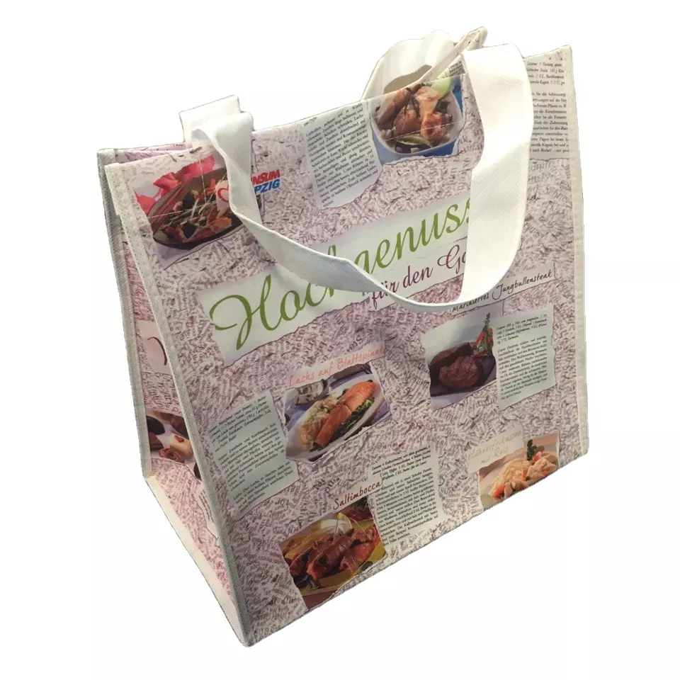 Factory Wholesale Cheap Durable Using Low Price Plastic Bag PPNW with Lamination