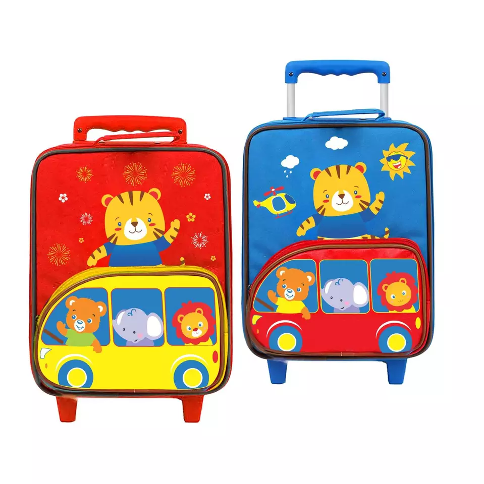 Babies Kids Rolling Luggage Case Kids Trolley Suitcase School Vietnam manufacturer 2022