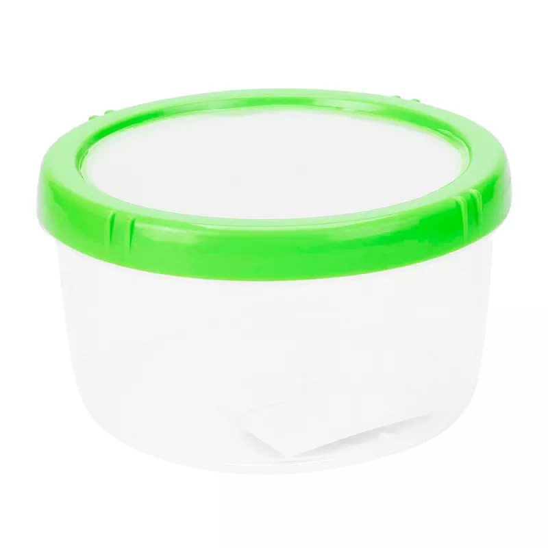 600ml Plastic Jar Kitchen Accessories with Plastic Airtight Lid safe For Microwave Plastic Food Container
