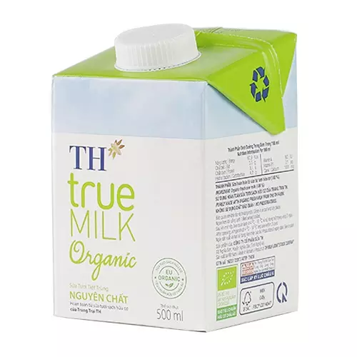 Vietnam Dairy Product TH True MILK - Certified Organic Fresh Milk 500ml With High Nutritious Ingredients