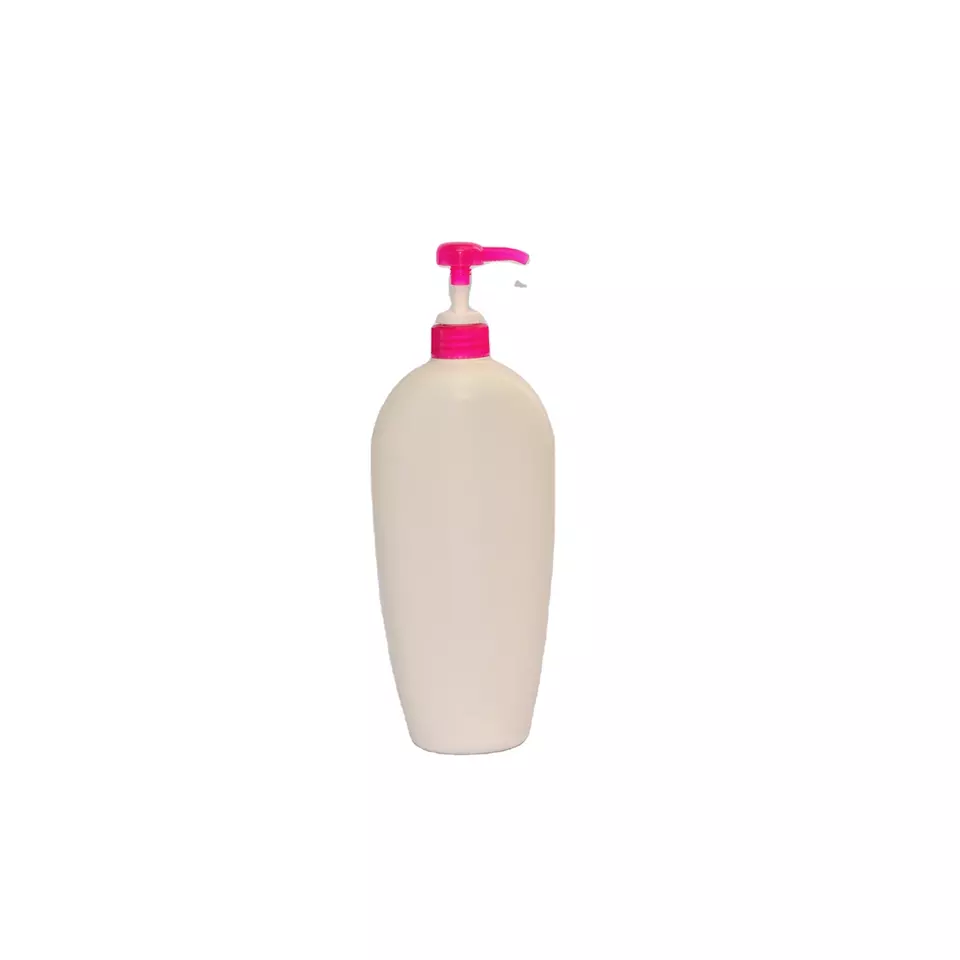 Manufacturing Company Bottle of Shower Gel 1L HDPE Material Green Color Sealing Type SCREW CAP plastic bottle