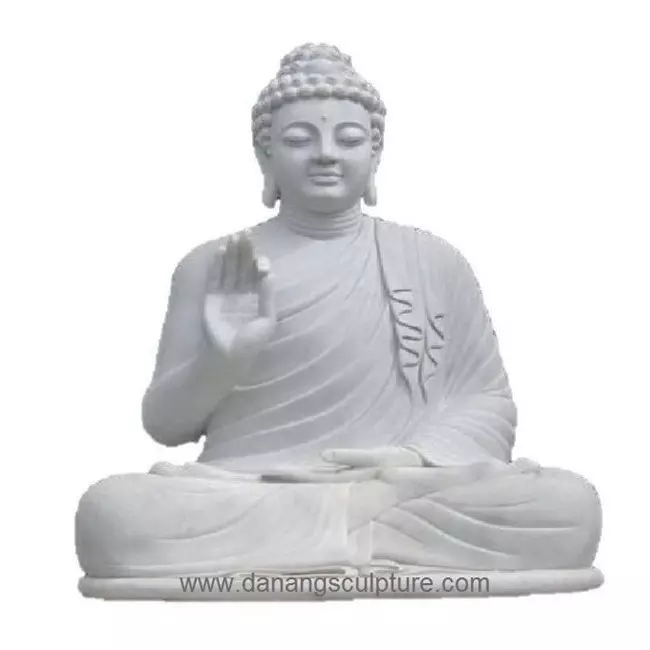 Best Selling Garden Customized Buddha statues outdoor White Marble Buddha statues for sale