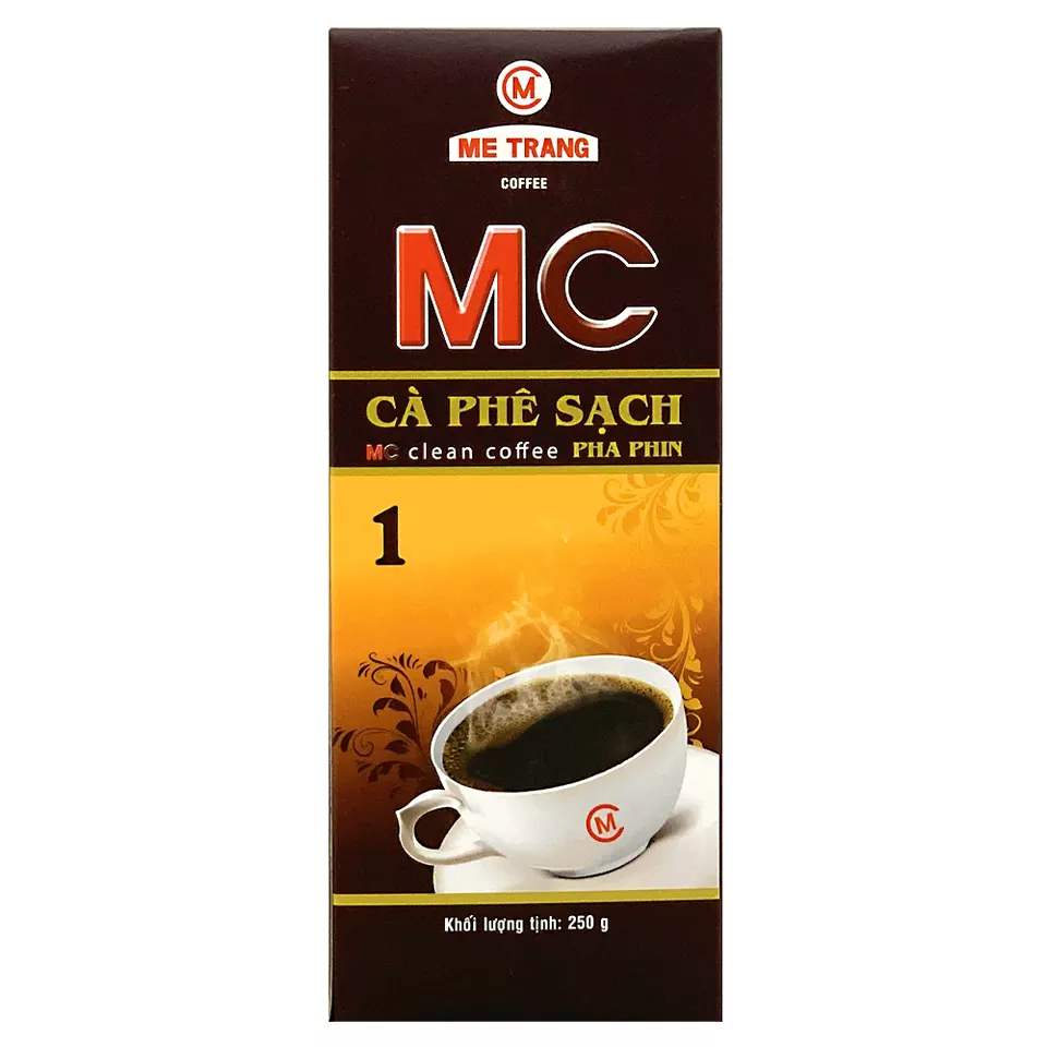Top brand Vietnamese coffee - GROUND COFFEE MEDIUM ROAST - MC1 Dark Chocolate Flavor Sweet Taste
