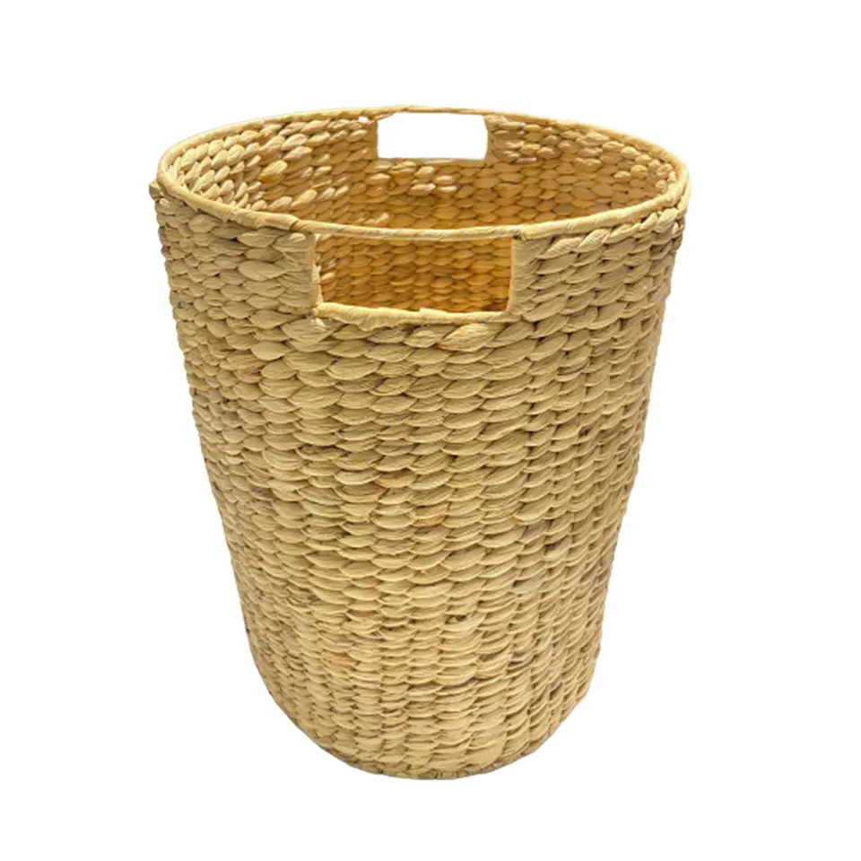 Hot Model 2022 Handcrafted Rattan Box Round Storage Basket Clothing Containing