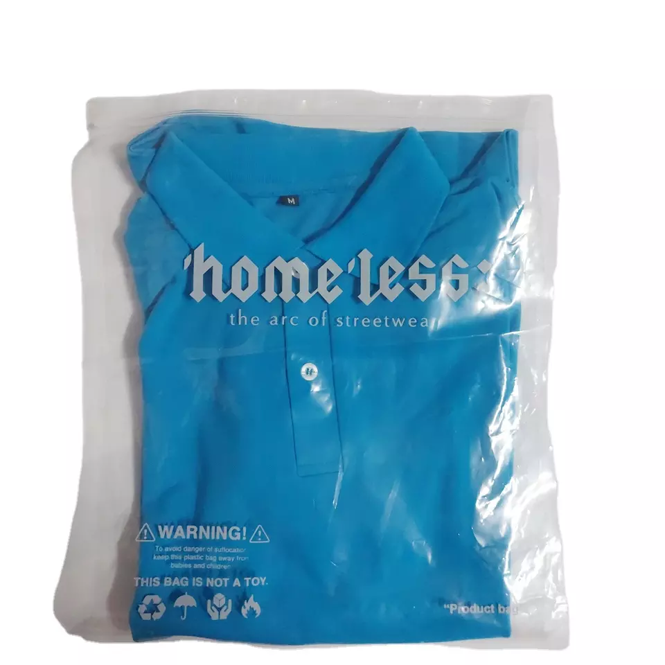 Custom Printing Zipped Lock by Customer Requested Reclose Transparent PE Ziplock Plastic Bag