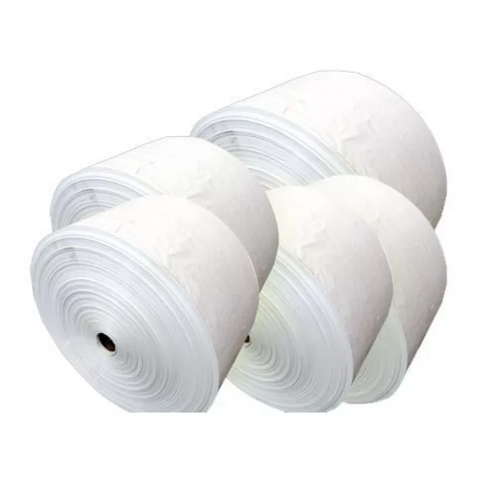Wholesale PP woven fabric roll/Fabric roll/PP fabric lamination roll biodegradable pp packing roll towels
