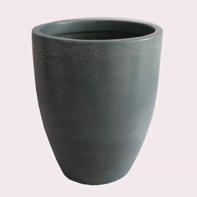stone/ ceramic flower pot from Vietnam