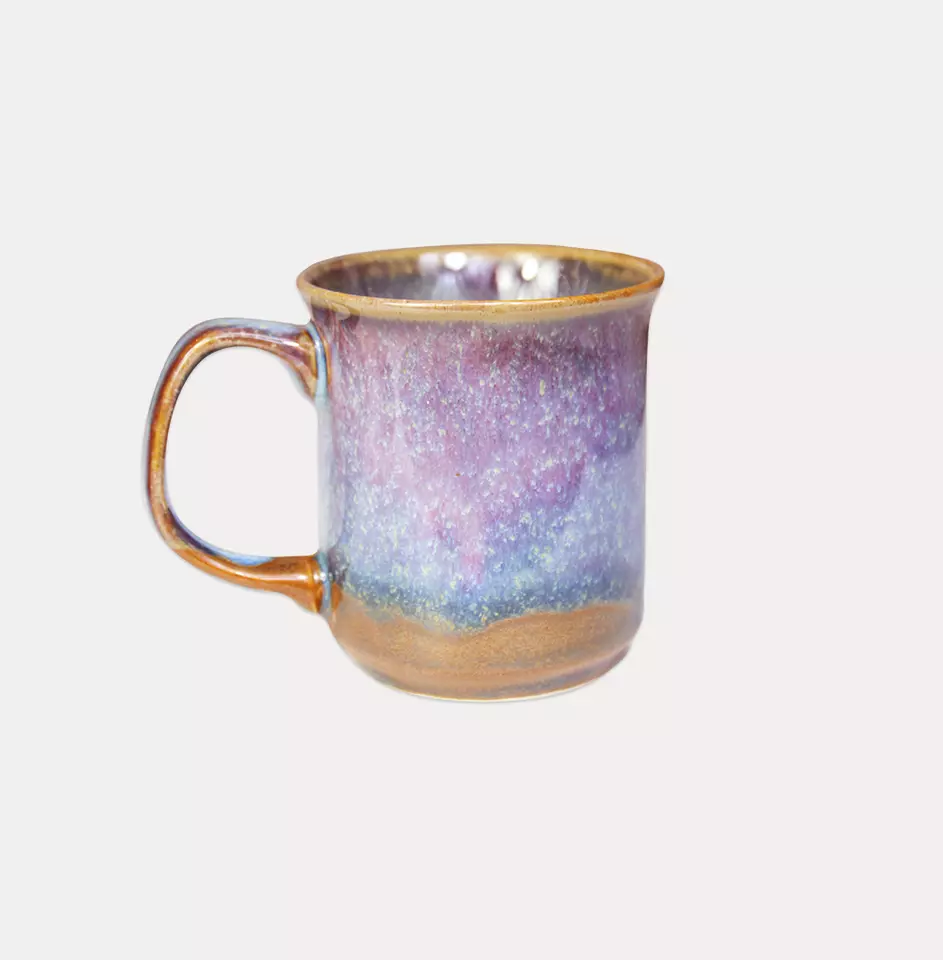 Snow Pink Mug with handle 8.5 x9.5 cm Ceramic Cups with Custom Logo