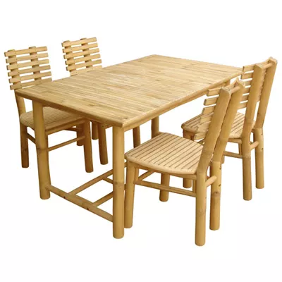 Bamboo Table / Set dinning table / home furniture