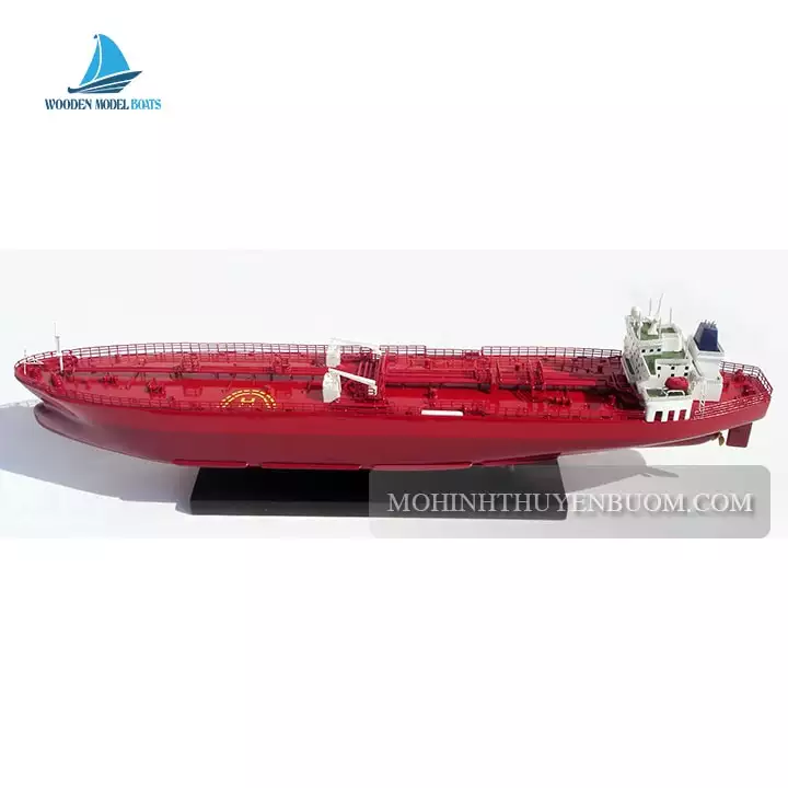 Fishing Boats Crude Oil Tanker Model 100L x 20W x 28H Crafted Boat Decoration - Handmade - Gifts