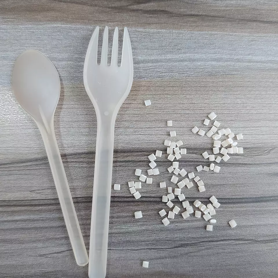 Biodegradable plastic resin pellet for shopping bag plastic straw tapioca base best price