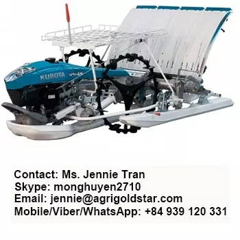 Rice Transplanter Spw - 48c - Made In Thailand - Export Worldwide - Lowest Price - Highest Quality - Strongest Engine - Sale