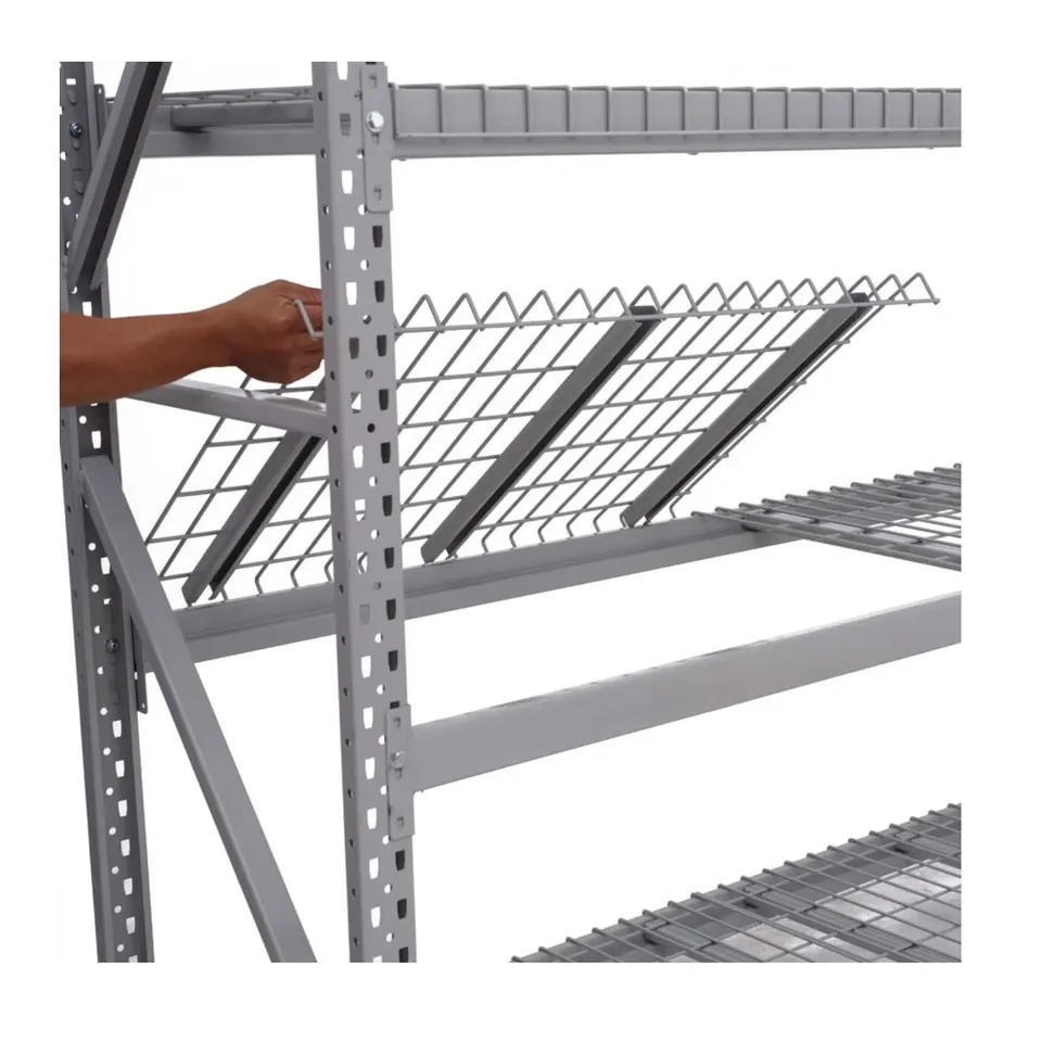 Warehouse Rack Use Corrosion Protection Feature Steel Material Loader Shelves Net Export From Vietnam