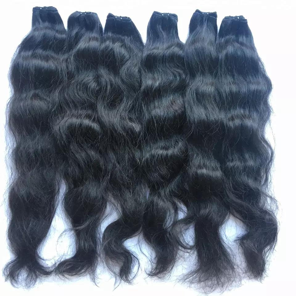 100% Unprocessed Cambodian Hair Cuticle Aligned Hair No Chemical No Lice Human Hair Extensions