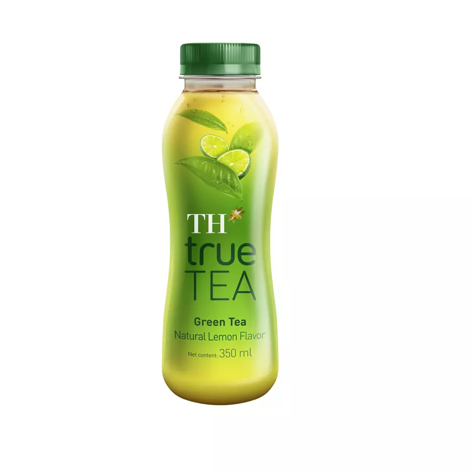 TH true TEA - Green Tea Natural Lemon Flavor - 350mlx24 High Quality Organic With Carton Packaging From Vietnam Supplier